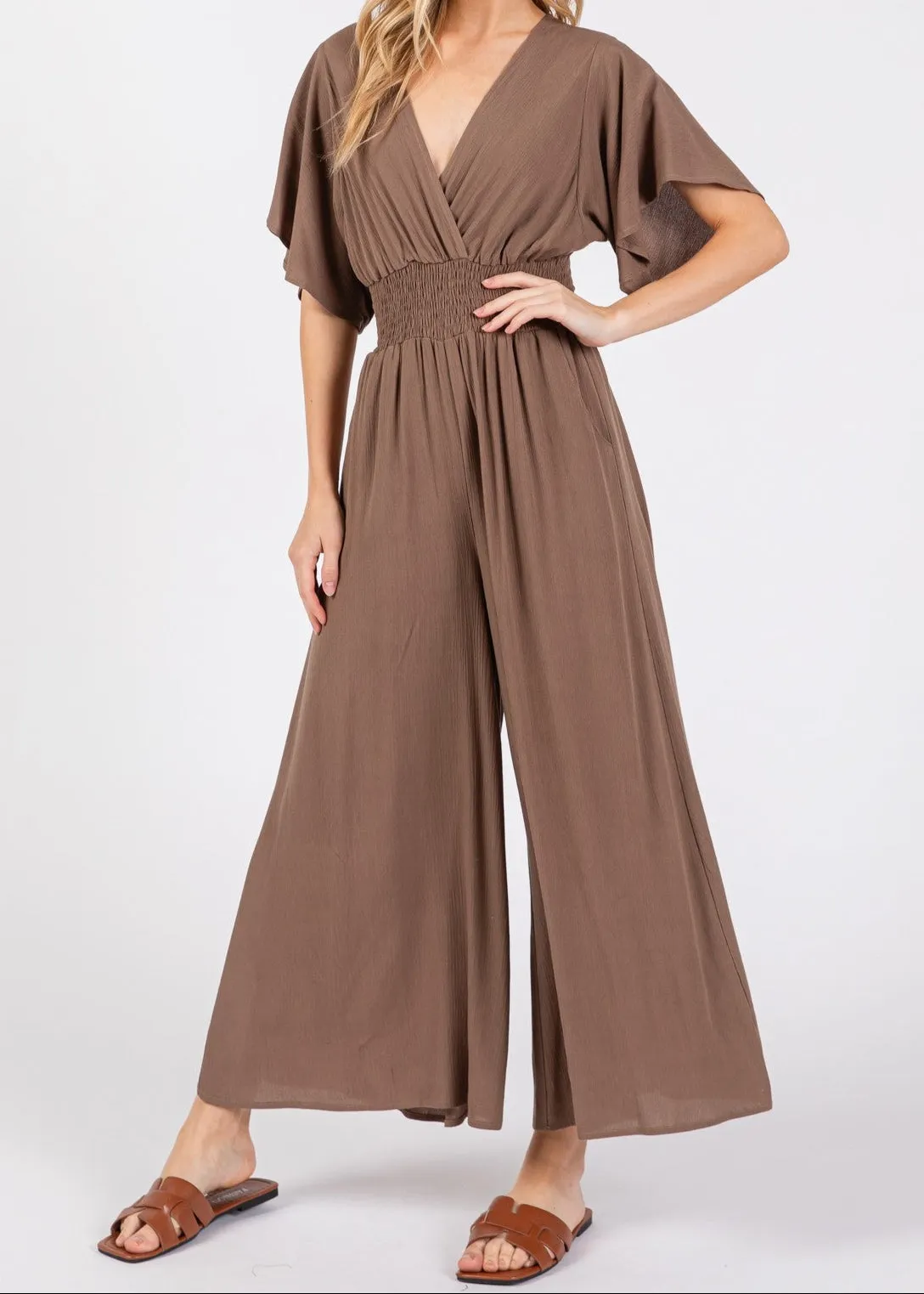 Ariana Wide Leg Jumpsuit