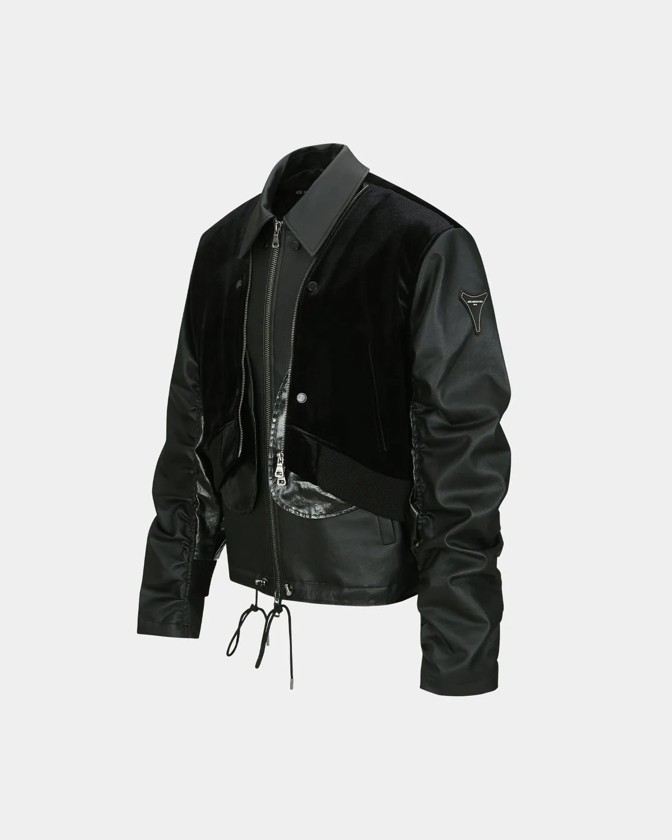 BIENTAIN ZIP-UP JACKET awa627m(BLACK)