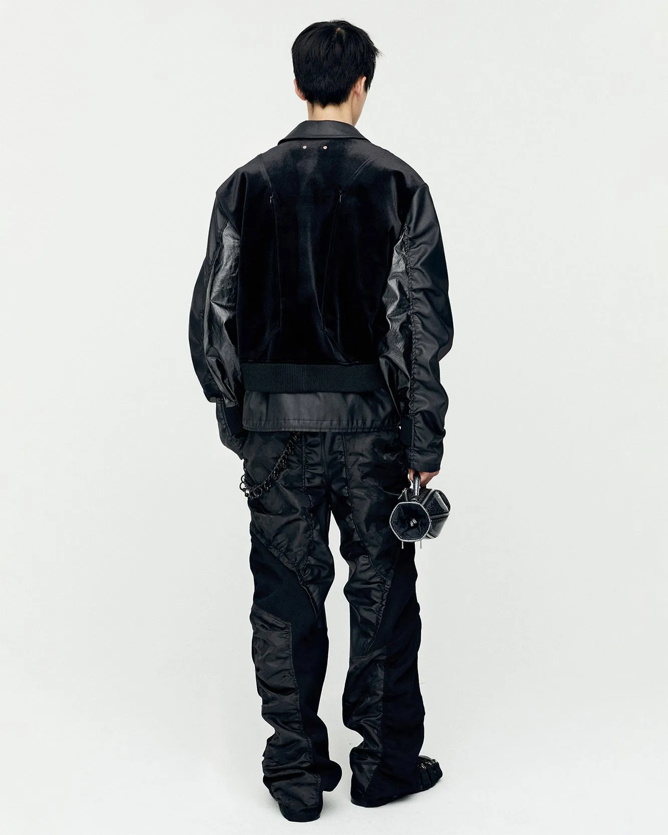 BIENTAIN ZIP-UP JACKET awa627m(BLACK)