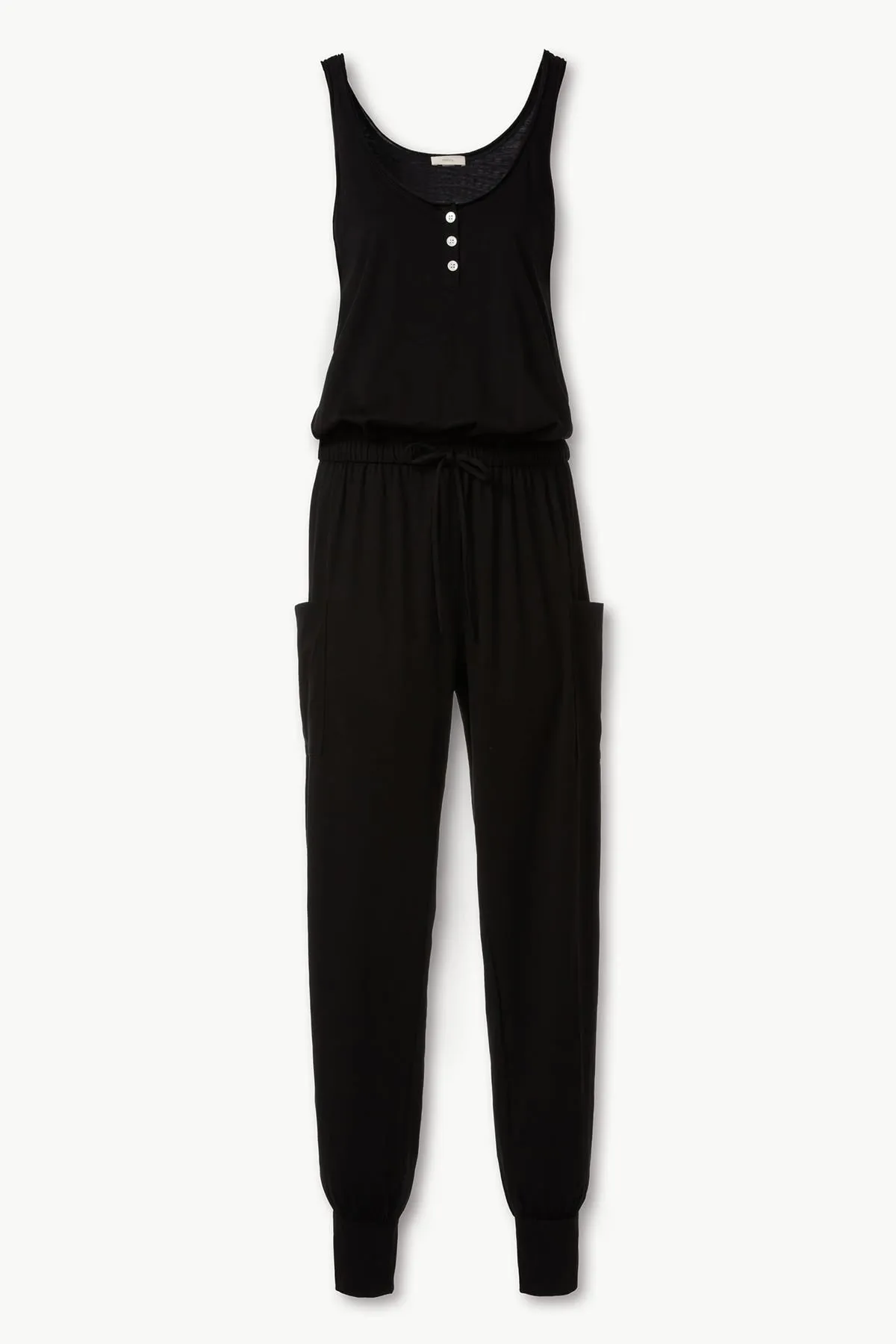 BRIE CARGO JUMPSUIT - BLACK