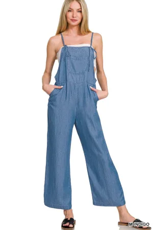 Chambray Overalls