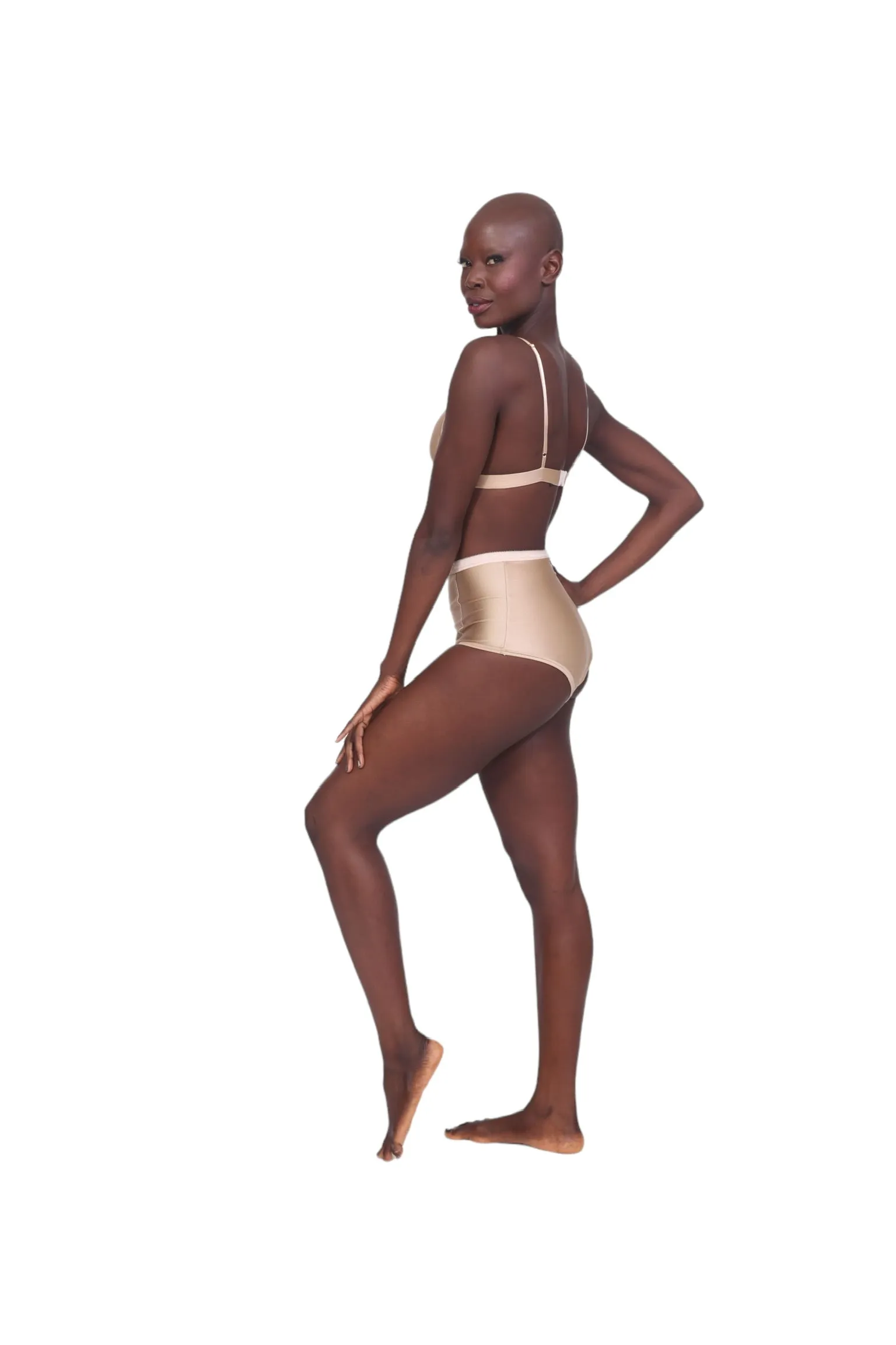 Classic Spandex Bottoms - Beige