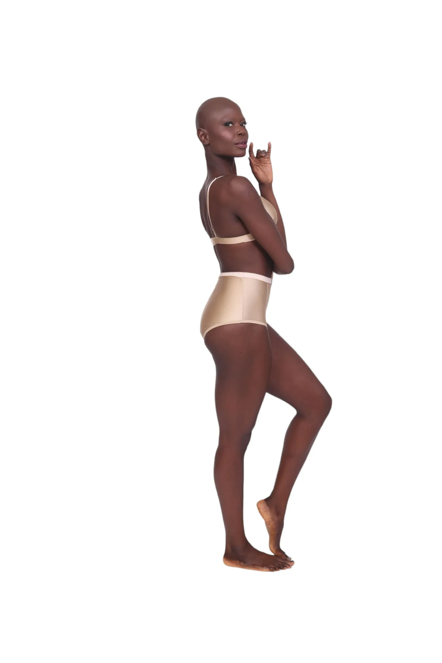 Classic Spandex Bottoms - Beige