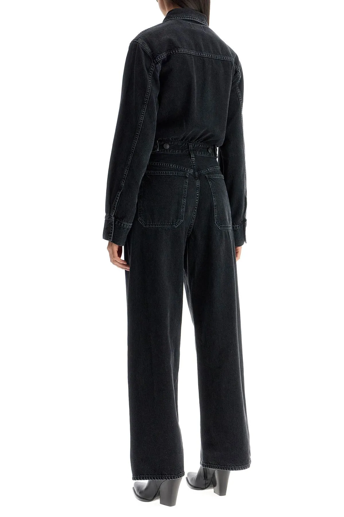 DENIM TANE JUMPSUIT