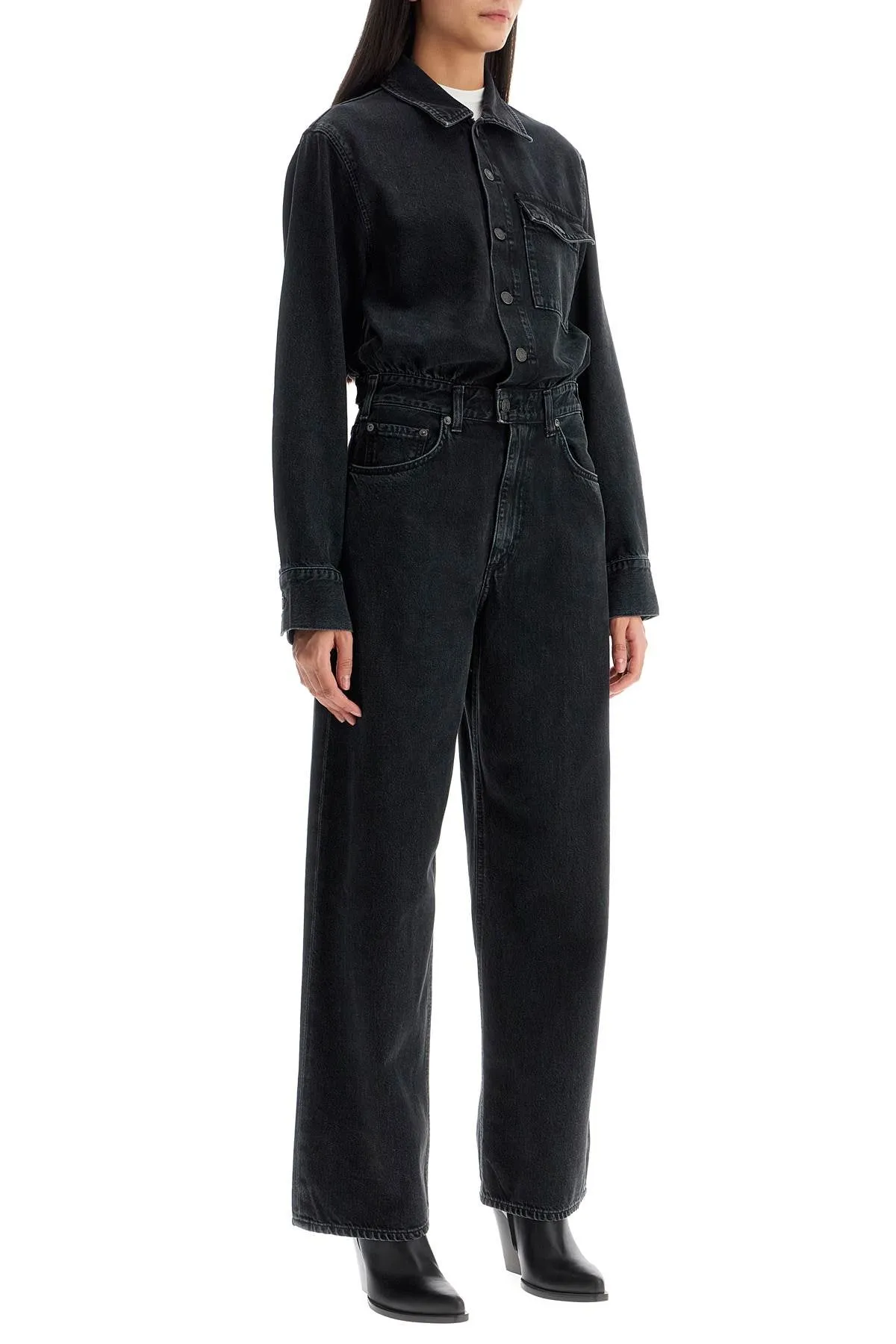 DENIM TANE JUMPSUIT