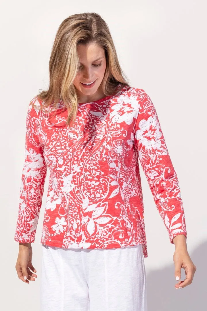 Escape by Habitat Paisley Scroll Boxy Tee