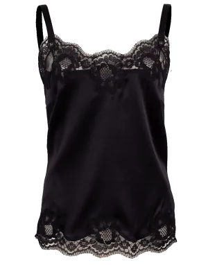 Lace Satin Stretch Camisole