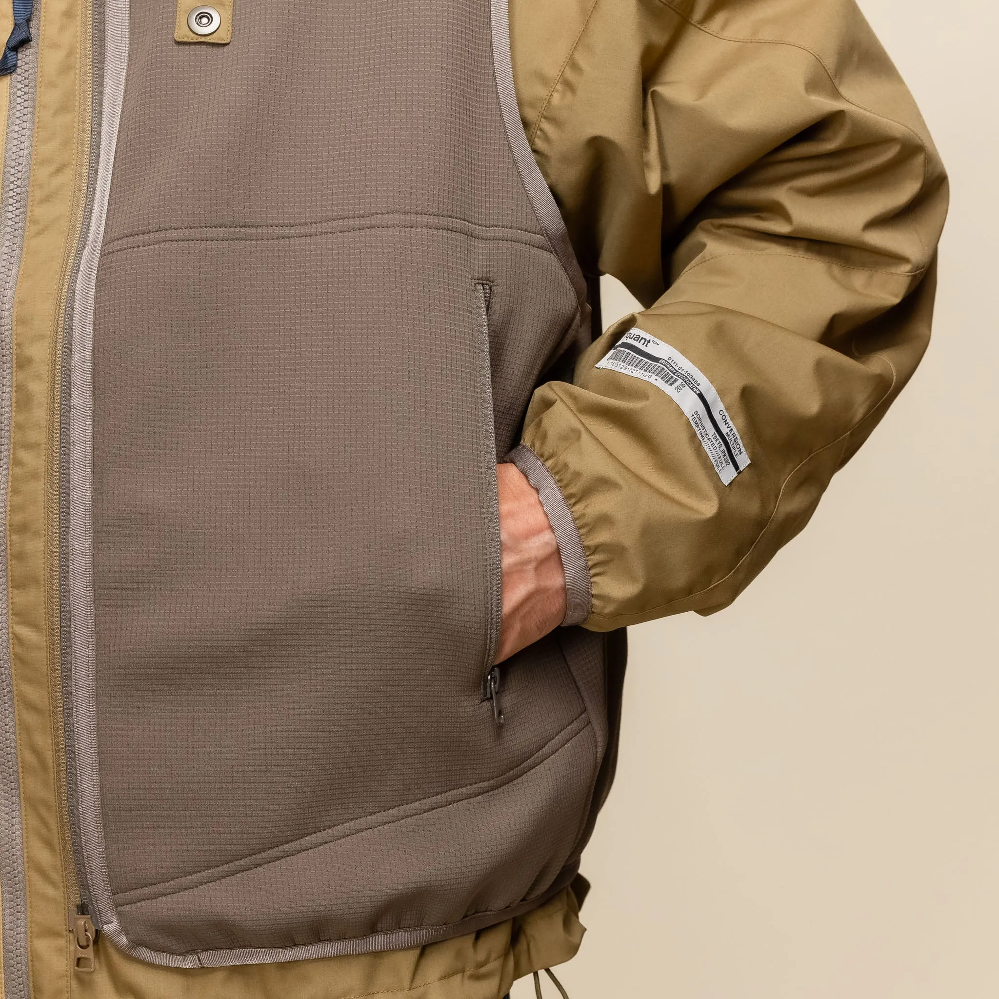 Poliquant - 2 Layered Jacket with Vest - Green