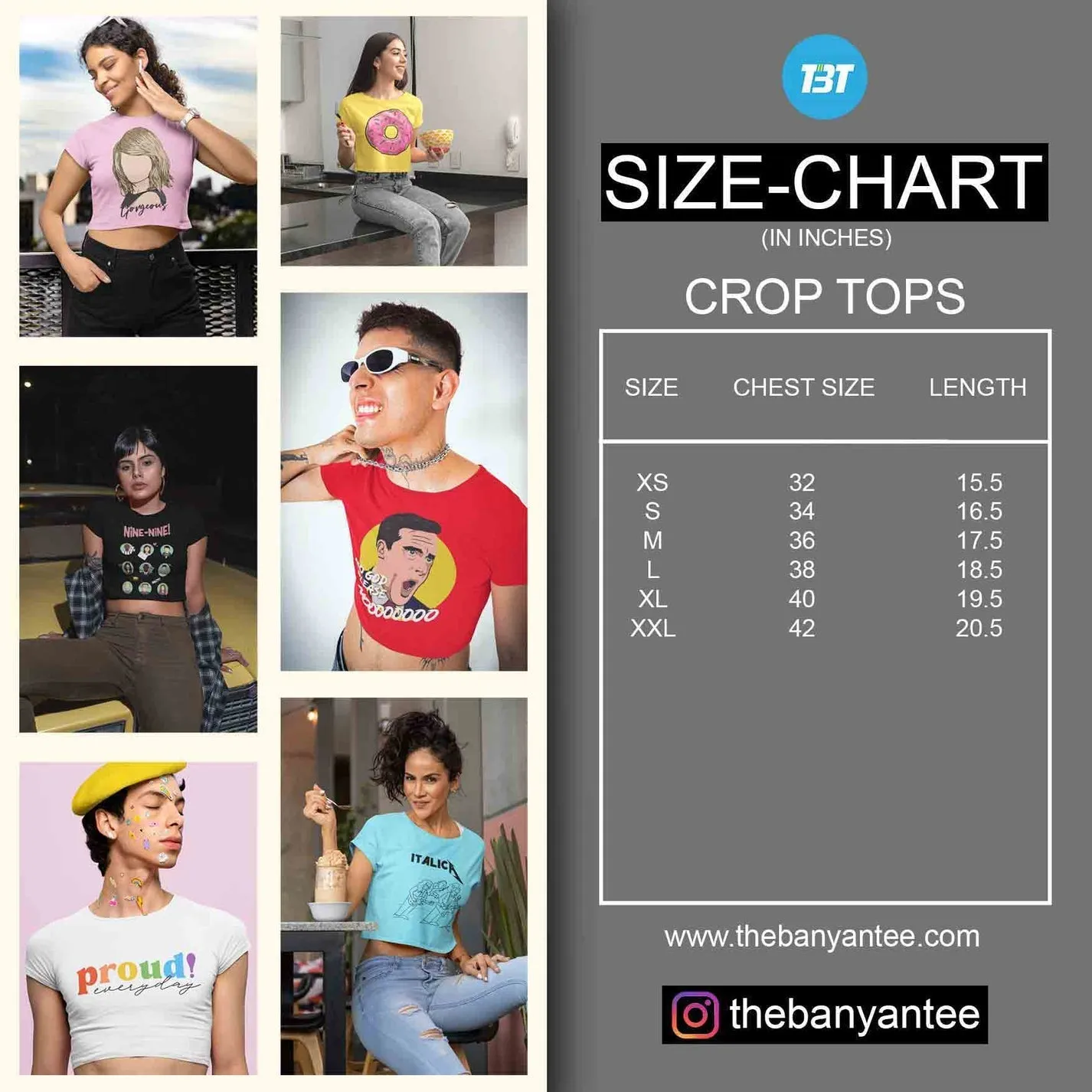 Queen Crop Top - Bohemian Maestro