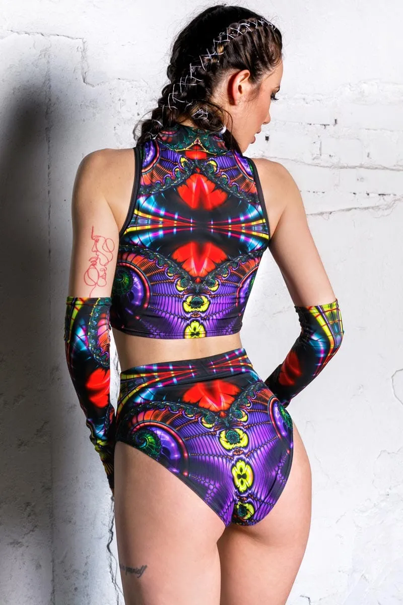 Twilight Butterfly Booty Shorts Set