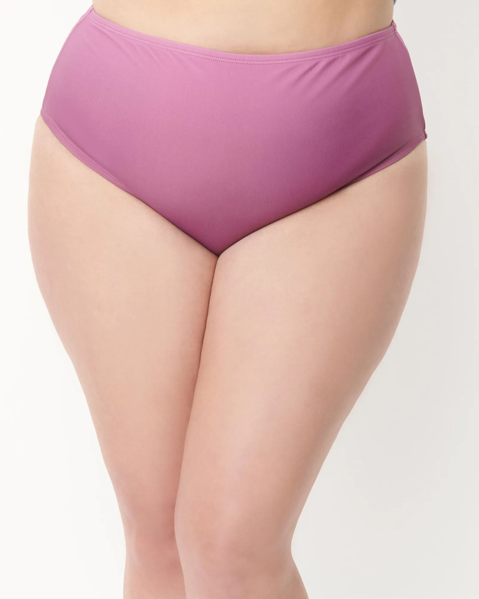 Unique Vintage Purple Ombre Daphne Swim Bottoms | Purple