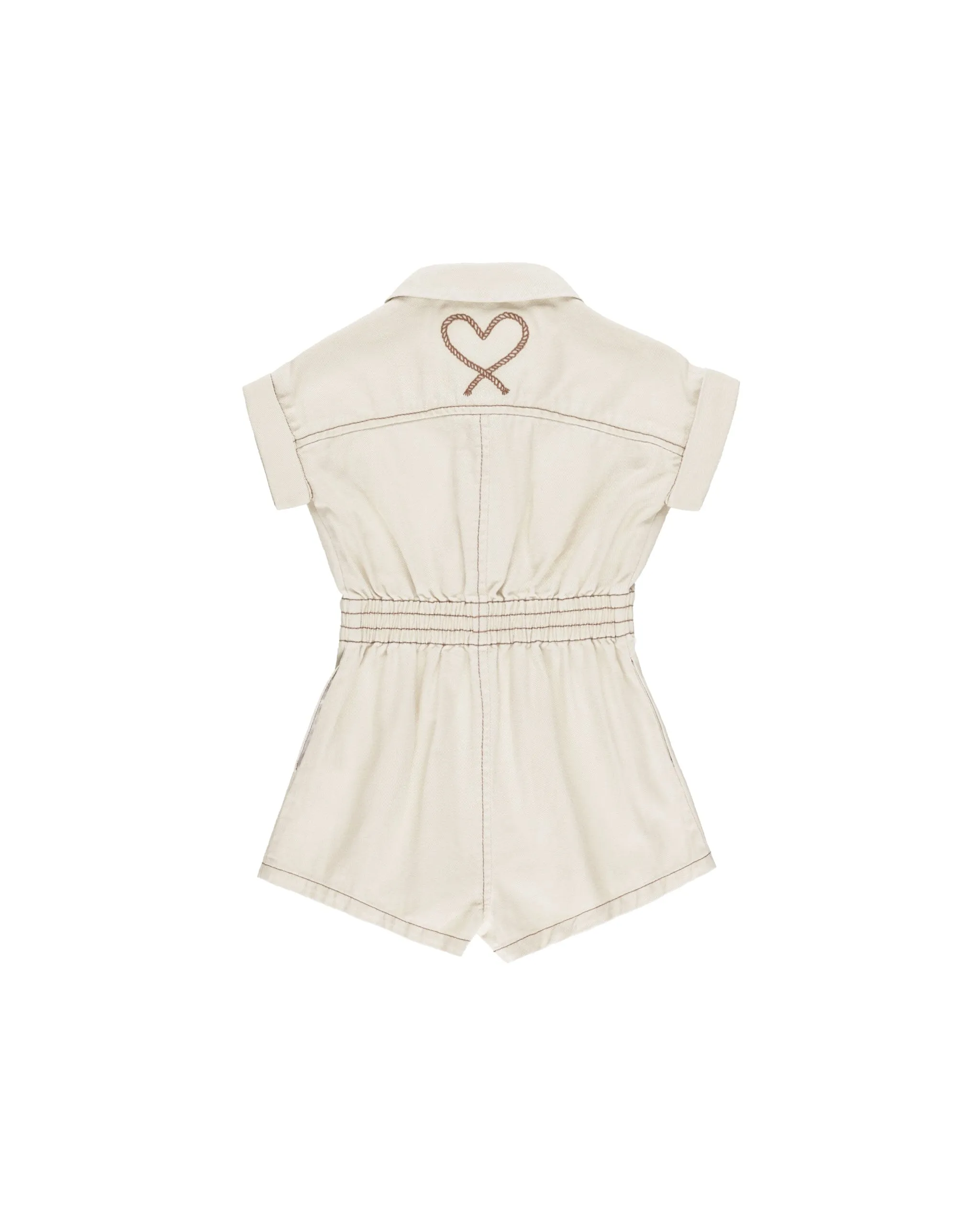 Utility Romper | Natural