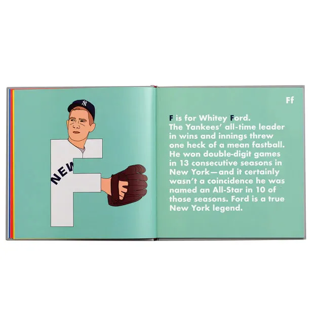 Yankees Legends Alphabet Book